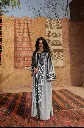 Metallic Velvet kaftan