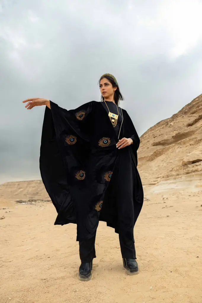 Mystic Midnight Velvet Kaftan