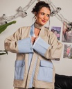 Casual Denim Pocket Suit