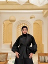 Puffy Embroidered Organza Jacket