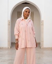 Handmade Embroidered Linen Suit