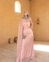 Shimmer Draped Embellished Dress