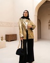 Shimmer Blazer Pants Suit