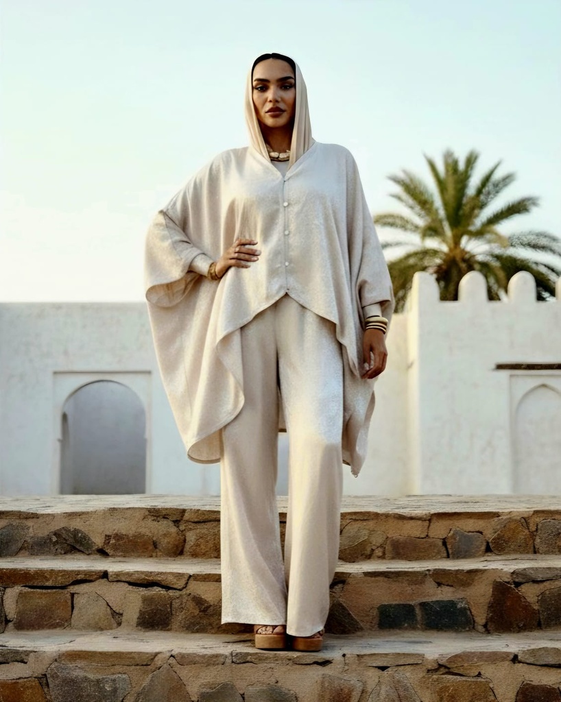 Shimmer Asymmetric Suit