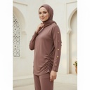 Button Sleeve Casual Suit
