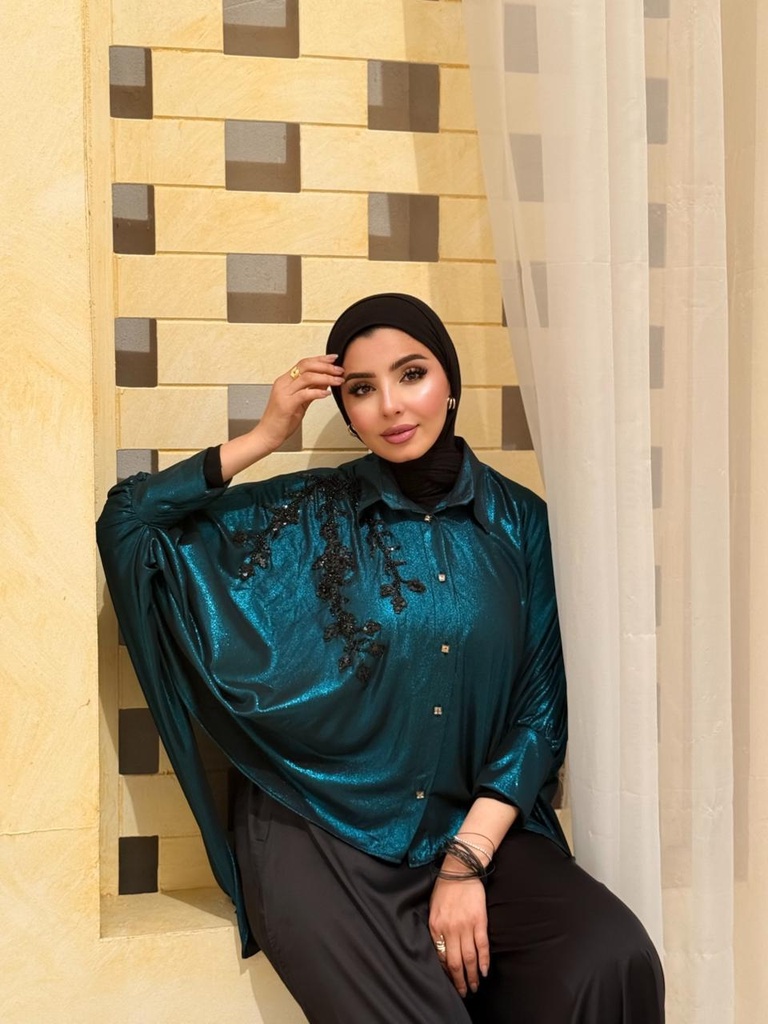 Embellished Shimmer Shirt