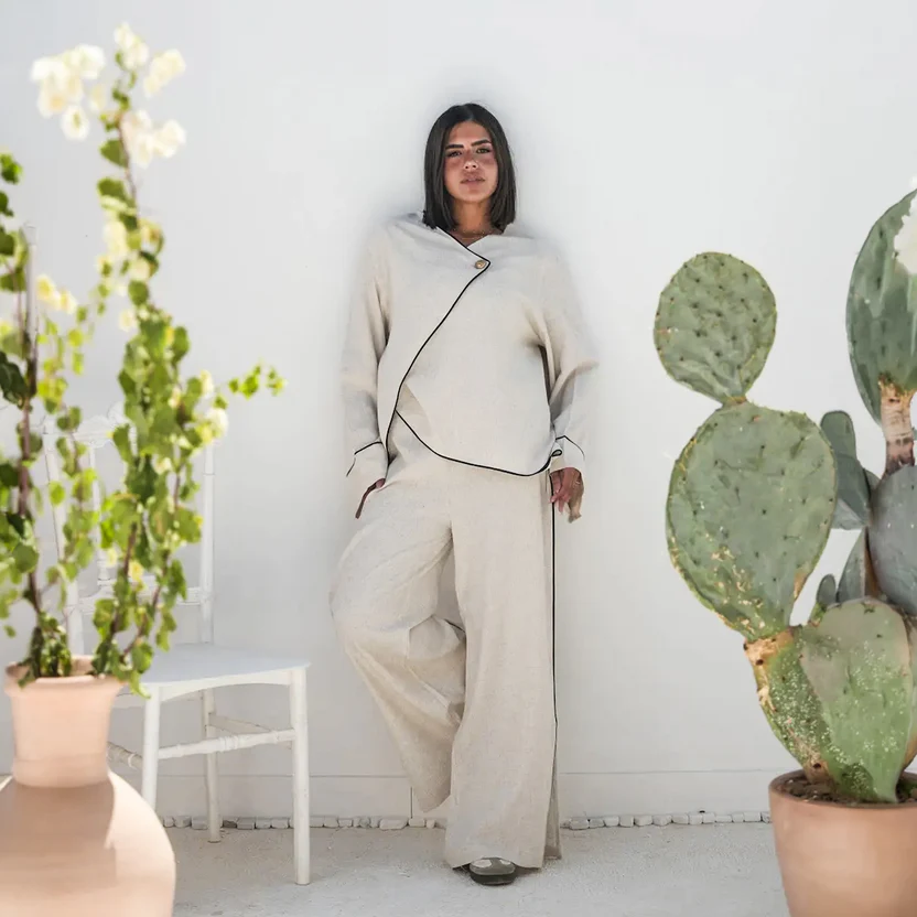 Cross Linen Set