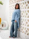 High Low Linen Top