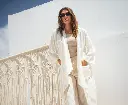 Textured Linen Cardigan