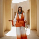 Chiffon Ombré Summer Suit