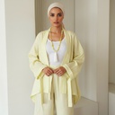 Basic Linen Belted Suit