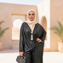 Metallic Knotted Evening Set