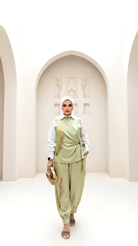 Linen Tied set