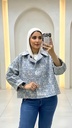Floral Denim Jacket