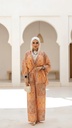 Indian Print Linen Suit