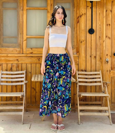 [LQ993] Florie Chiffon Skirt