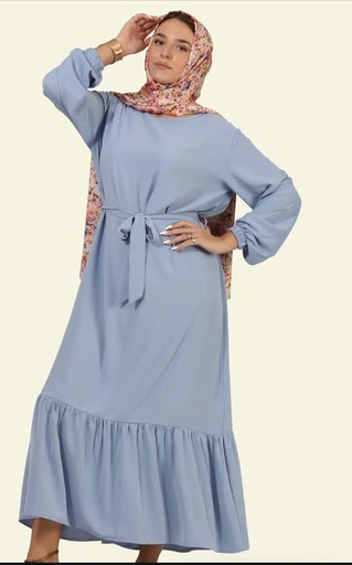 Plain Lemon Maxi Dress