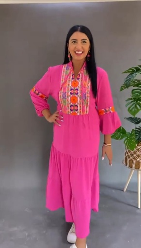 Indian Layered Klosh Dress