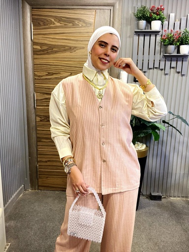 Set Sail Linen Stripe Vest