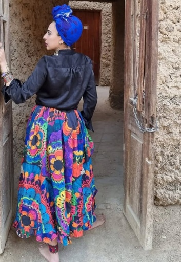 [L105-louqi] Gypsy Skirt