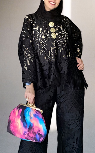 Giupure Leaves Pants Set