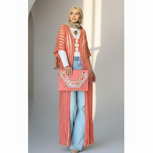 Hollow Out Crochet Coverup