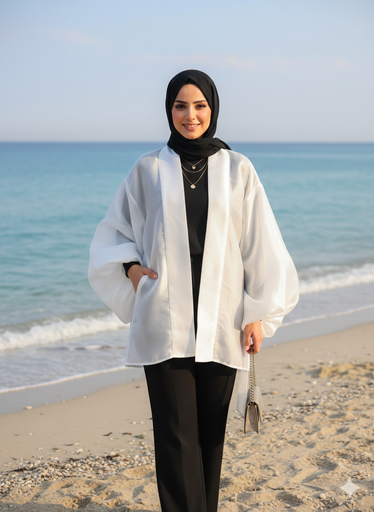 Layered Puffy Sequins Jacket