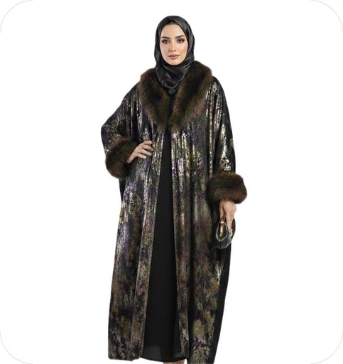 [sum25] Velvet Fur Cardigan