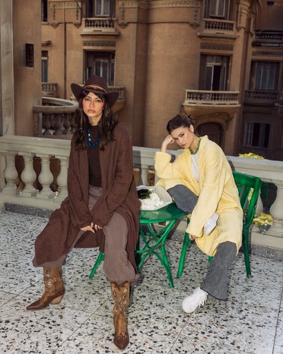 Layered Knit Cardigan