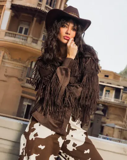 Layered Fringe Chemise