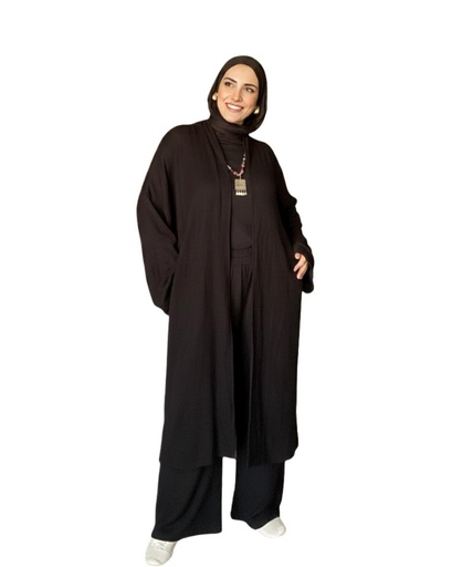 Textured Cardigan Suit