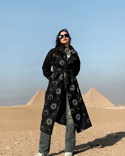 [Win26] Wool Aristo Print Coat