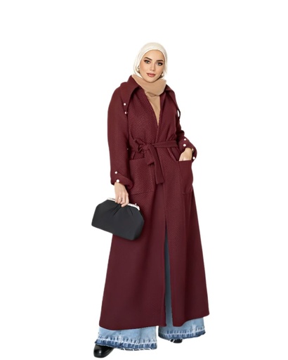 [WIN26] Textured Collar Dress