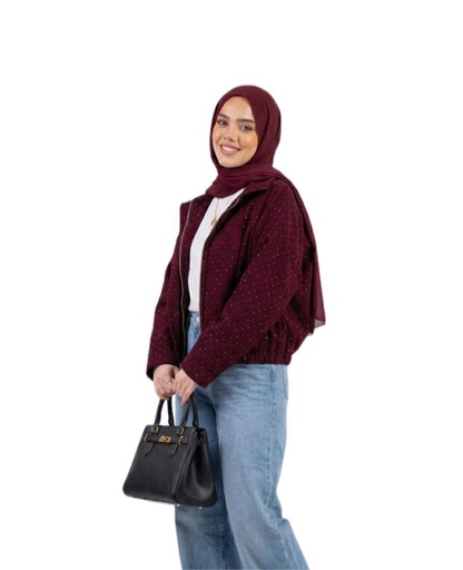 Studded Suede Jacket  