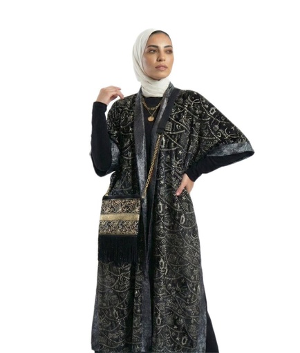 [rmd26] Ramadan Motif Open Kimono
