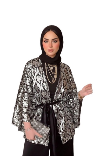 [R46\rmd26] Statement Sequin Jacket Suit