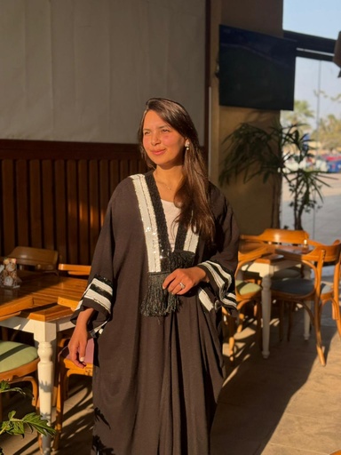 [rmd26] Moroccan Tassel Kaftan