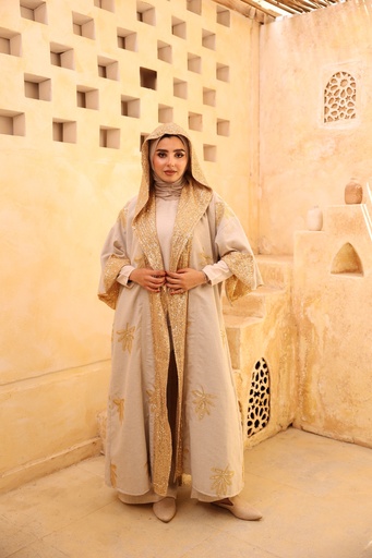 Shimmering Double-Face Kaftan