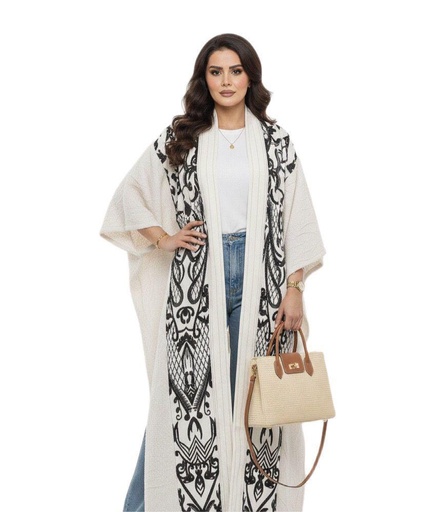 [Rmd26] Artisan Embroidered Kaftan