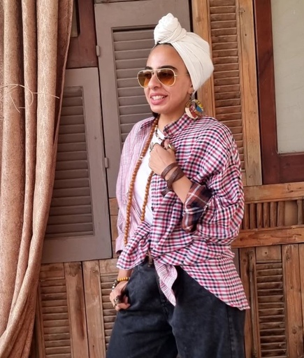 [L24-louqi] Striped Shirt In Red