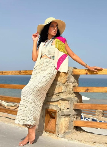 [L22-louqi] Crochet Skirt