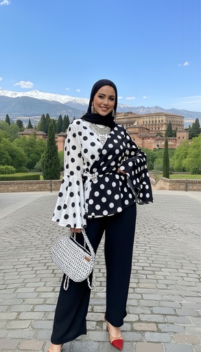 [SU2/Sum26] Dual Tone Polka Suit