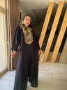Indian Zipper Linen Jumpsuits