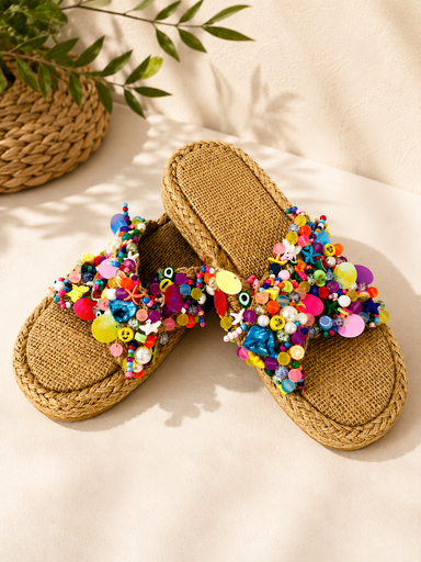 Mermaid Pearl Slippers