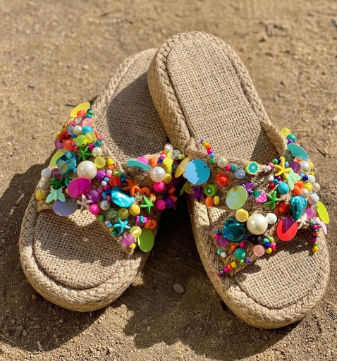 [sum26] Colorful Beach Slipper