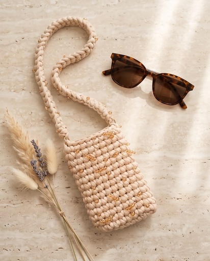 Sandy Knit Crossbody