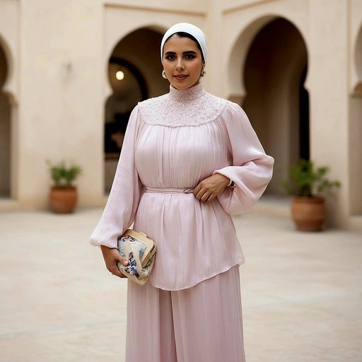 Shimmer Embroidered Collar Suit