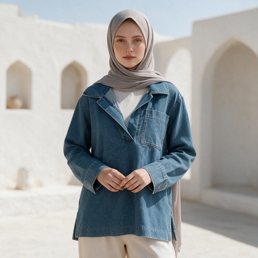 [sum26] Studde Denim Jacket