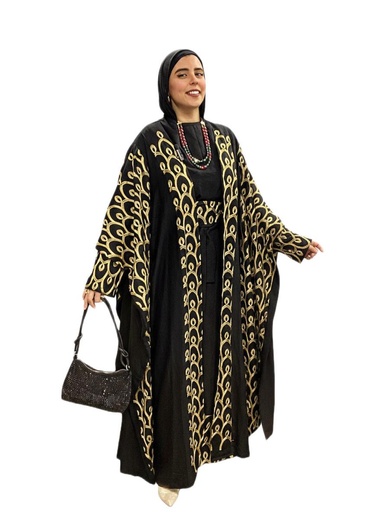 [sk20-rmd25] ALMAZ Peacock Kaftan